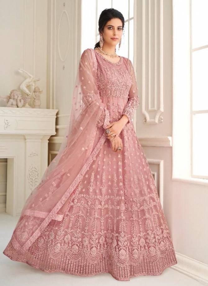 SAYURI AARUSHI Fancy Designer Latest Butterfly Net With Embroidery Work Heavy salwar Suit Collection